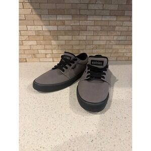 Etnies Skate Shoes Gray Black Men's Size 9 Skateboard Sneakers